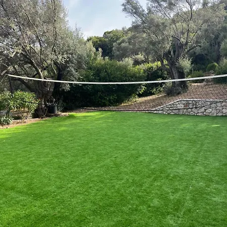 Arkoudi With Sea View Pink Pong Table Field Of Petanque And Cinema Villa
