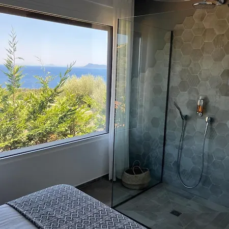 Arkoudi - Enjoy Panoramic Ocean Views From A Serene Mountain Setting